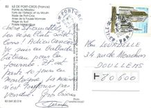 CPM Ile de Port Cros France Pointe du Miladou Forts de l'Estissac et du Mooulin Rade de Port Cros 