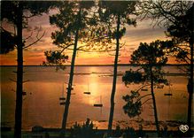 CPM La nuit pas a pas monte au trone obscur des soirs 