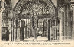 (Yonne) Vezelay- Church of Madelaine- the Gate Power station of Narthes and Cef-CPA