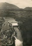 CPM Vue aerienne sur le Barrage de Genissiat 