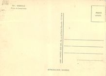 CPM Marseille Palais de Longchamp 