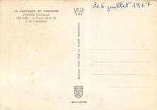 CPM Vannes Morbihan La Place Henri IV et la Cathedrale 