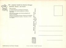 CPM Ancienne Capitale du Duche de Bretagne Rennes Palais de Justice 