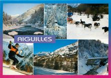 CPM Aiguilles Chiens de traineau