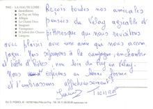 CPM La Haute Loire Dentellieres Puy en Velay Allegre La Chaise Dieu Saugues Yssingeaux St Julien de 