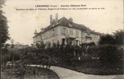 Lezinnes CPA Old strong castle Residence of the sirs of Vilalrdon Lords of Lezinnes in 1150