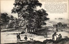 Tanlay CPA View of the castle and the canal of the castle