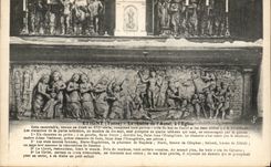 Etigny CPA the retable of l´autel has l´eglise