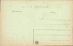 Etigny CPA niche of left surmounting the retable of the furnace bridge to the church