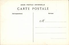 Chatel Censoir CPA Interior of the church