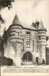 CPA Castle of Fleurigny Main door