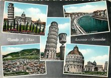 CPM Ricordo di Pisa Saouvenir