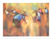 CPM Creation de chou Sundara artiste peintre