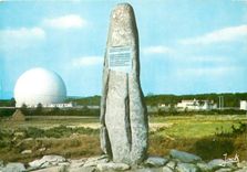 CPM Pleumeur Bodou (C du N) Station de television spatiale transatlantique inauguree par le General 