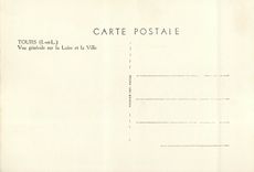 CPM Tours (I et V) Vue generale sur la Loire et la Ville