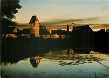 CPM Dinkelsbuhl die tausendjahrige Stadt Abend an der Wornitz