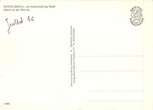 CPM Dinkelsbuhl die tausendjahrige Stadt Abend an der Wornitz