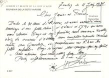 CPM Souvenir de la cote Varoise