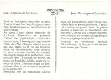 CPM Indonesie Java le temple de Borobudur