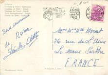 CPM Roma Fontaine de Trevi Detail