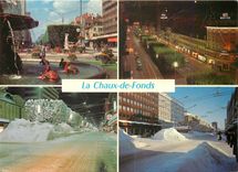 CPM La Chaux de Fonds alt 1000 m