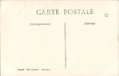 Pretty Woman with flowers - CPA