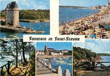CPM Souvenir de Saint Servan