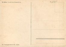 CPM St Gallen Inneres der Klosterkirche