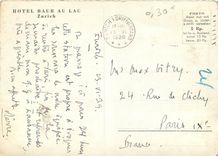 CPM Zurich hotel au Lac