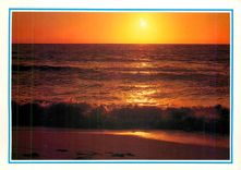 CPM Coucher de soleil sur l'ocean