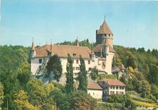CPM Chateau de Lucens Galerie Koller Lucens