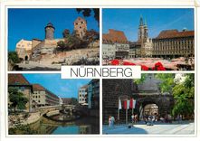 CPM Nurnberg Olberg unterhalb der Kaiserburg