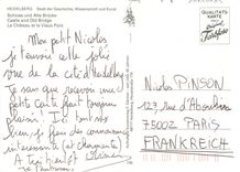 CPM Heidelberg Sadt der Geschichte Wissenschat und Kunst le chateau et le vieux port