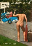 CPM Saint Tropez C'est la vie