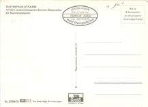 CPM Sustenpass Strasse mit dem neuerschlossenen sommer skiparadies am steinlimigletscher