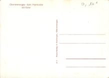 CPM Oberammergau Kath Piarrkirche mit Kotel