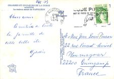 CPM Charme et Couleurs de la Corse Ajaccio La maison natale de Napoleon