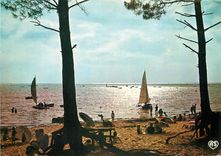 CPM La mer sans fin commence ou la terre fini