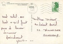 CPM La mer sans fin commence ou la terre fini