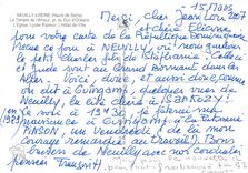 CPM Neuilly sur Seine (Hauts de Seine) Le Temple de l'Amour