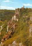 CPM Le Lot Terre des Merveilles Rocamadour 2eme site de France cite Mediavale