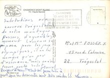 CPM Chamonix Mont Blanc Haute Savoie