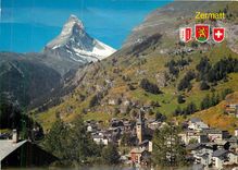 CPM Suisse Zermatt 1620 m mit Matterhorn 4478m
