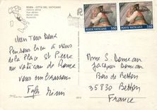 CPM Roma Citta del Vaticano Vue aerienne