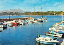 CPM Cote Varoise Les Oursinieres (Env du Pradet Le port au fond le Cap Brun et le Coudon