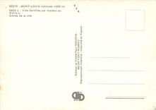 CPM Mont Louis (alt 1600 m) Ville fortifiee par Vauban au XVIes Entree de la Cite