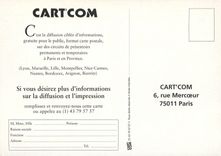 CPM Si nos presentoirs sont vides vos evenements vont faire le plein Cart Com