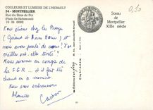 CPM Montpellier (Herault) Rue du Bras de Fer