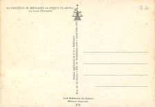 CPM Chateau de Bienassis en Erquy (C du N) La cour d'honneur