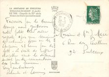 CPM Kermaria en Isquit Chapelle du XVe s Maison de Marie qui rend la sante